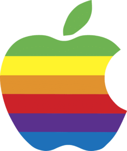 Apple Rainbow logo